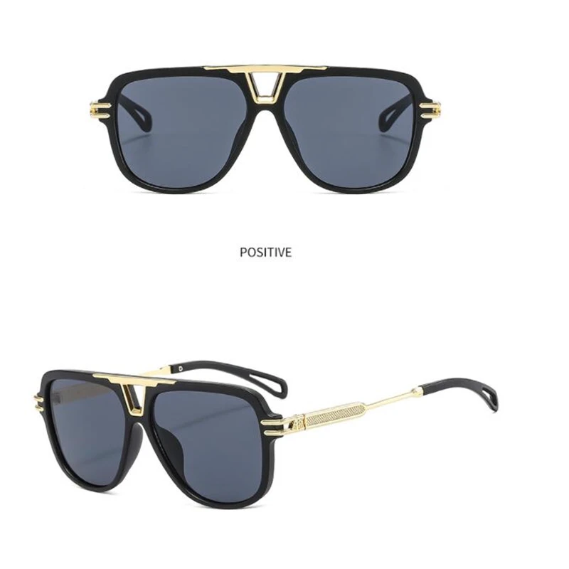 

quadrado óculos de sol dos homens marca designer moda ao ar livre óculos de sol clássico do vintage masculino condução gafas de