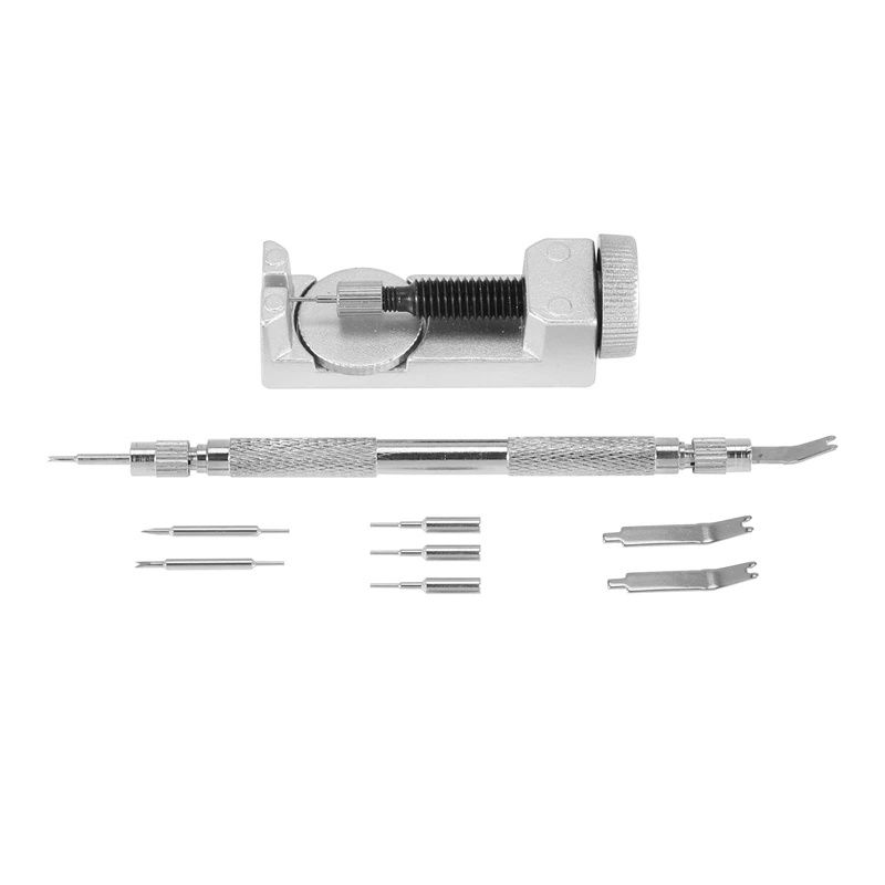 

9 Pcs Watch Strap Link Remover Kit Watch Band Link Pin Removal Watch Repair Tool