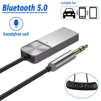 wireless adapter bluetooth compatible 5 0 receiver transmitter tfu disk play qc2 0 charge for headphone tv ir app control