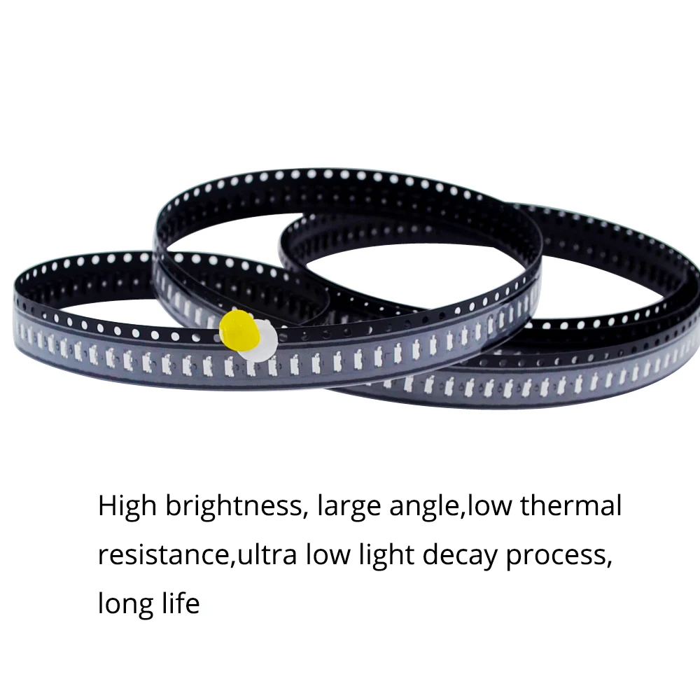 Фото 100pcs 335i Вид сбоку белый красный зеленый синий свет SMD светодиод 1800 MCD светодиодная лампа шарик №4