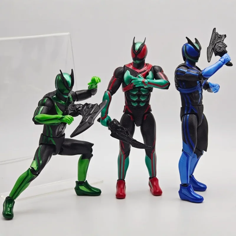 Фото Bandai Namco Kamen Rider Zett Zfeldz ZZZ Фигурка Poseable Dolls Muscle Impact Tech Surge Lingxi Recovery Коллекционная игрушка №5