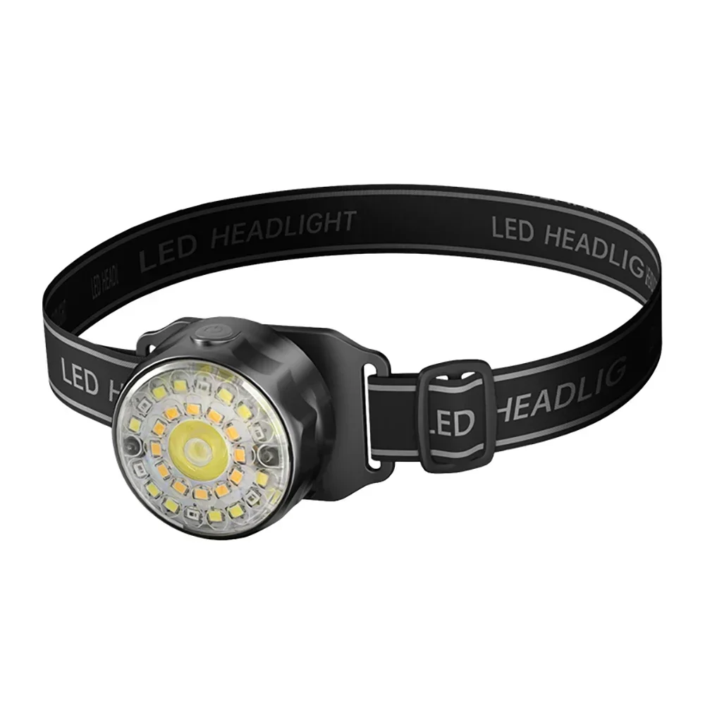 

USB перезаряжаемый налобный фонарь 28 LED