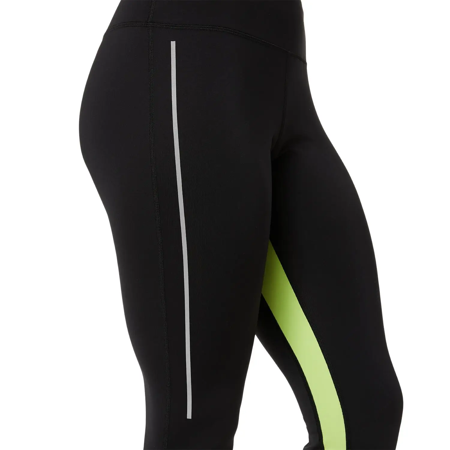 Тайтсы беговые Asics Lite-Show Performance Black/Lime Green (US) |