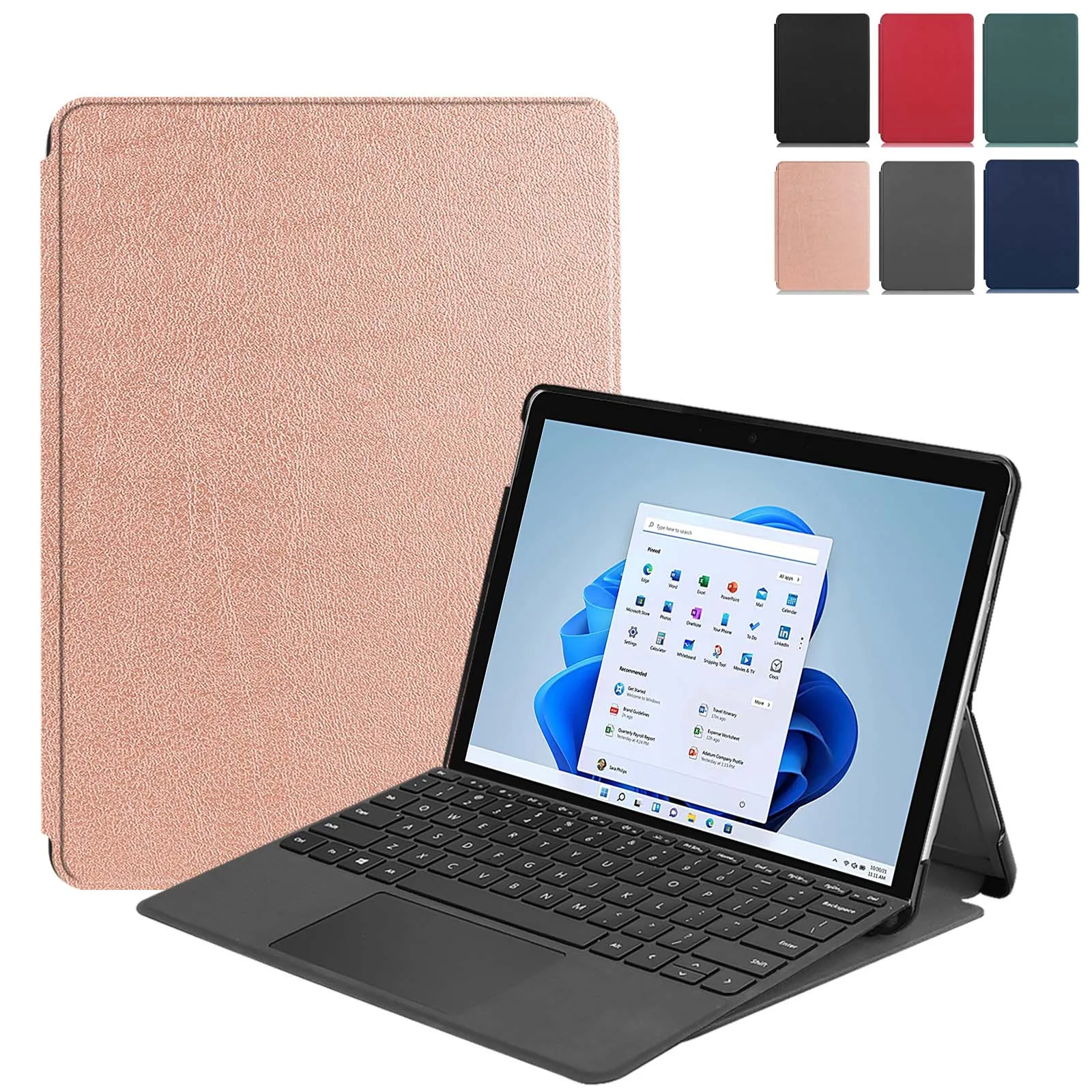 

Чехол-книжка из искусственной кожи для Microsoft Surface Pro 8, 13 дюймов