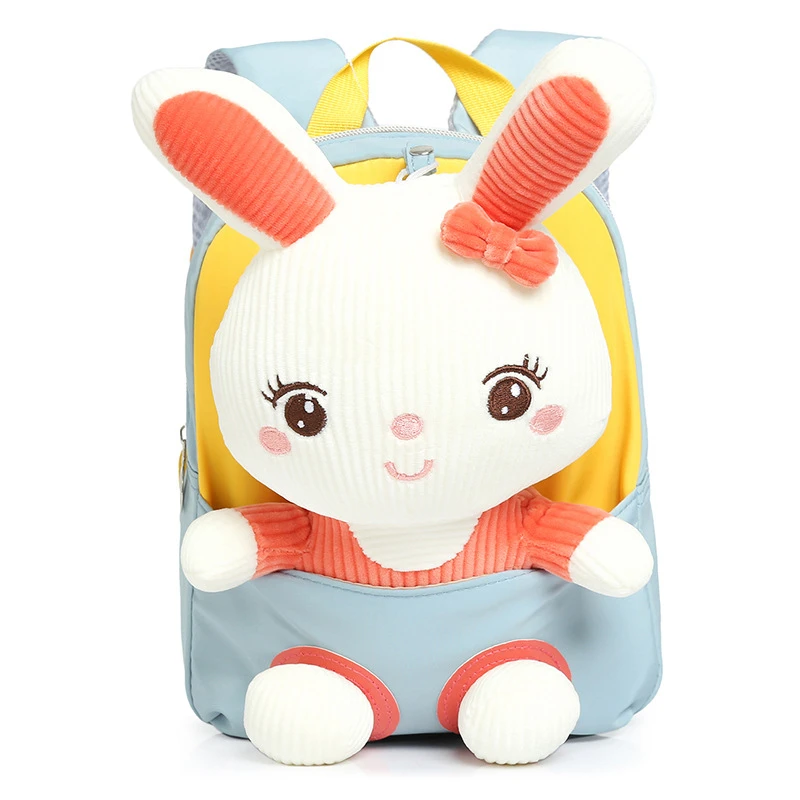 MRLD Kids Unicorn Backpack Toddler Kindergarten Backpack Cartoon Plush Doll Schoolbag Bookbag Boys Girls Outdoor Small Bag