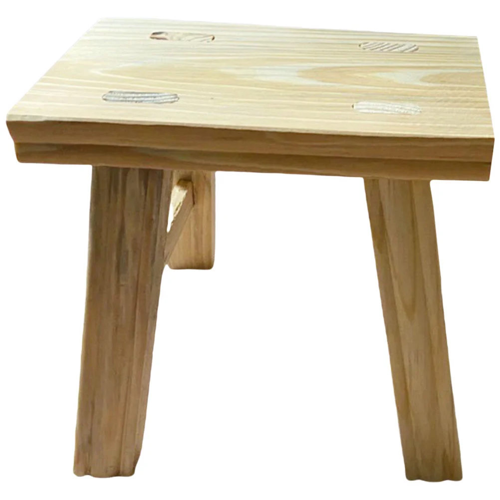 

Stool Step Wooden Bench Stools Toilet Kids Wood Foot Potty Seatbathroom Footstool Storageend Bed Fishing Ottoman Garden