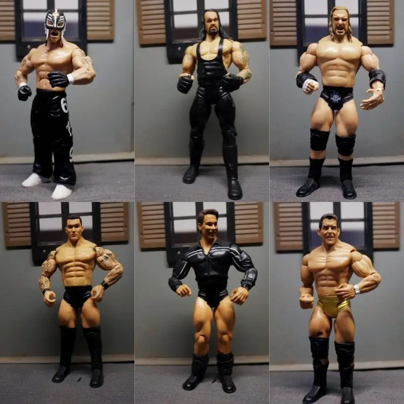 Фото Коллекционные фигурки WWE от Jakks: Неподвижные руки, модели Джон Кэнион, Уэндеркотер, Хэйнс, Рэнди Ортон, Рей Мистерио №1
