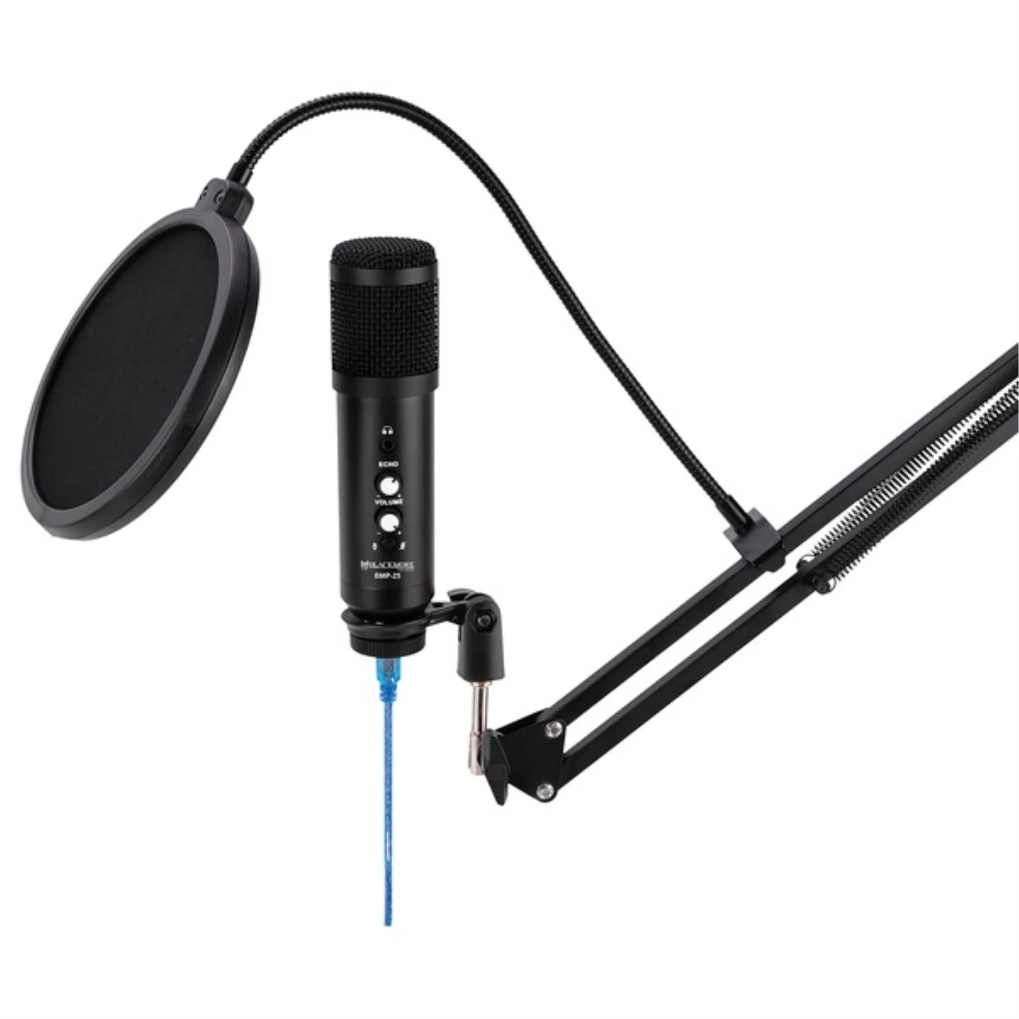 

Pro Audio BMP-25 USB Condenser Microphone Kit