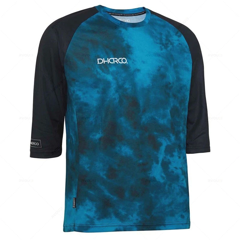 Новинка 2022 Мужская футболка для пересеченной местности горного велосипеда