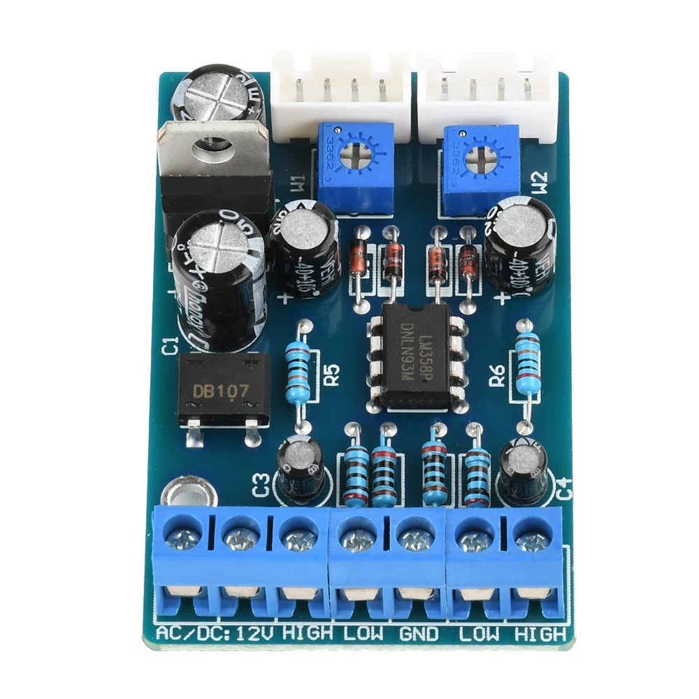 TA7318P AC/DC 12-15 В VU метр плата драйвера усилителя передняя электронная трубка желчный