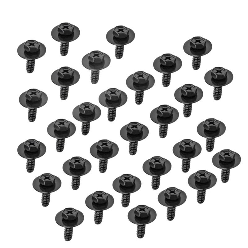 

50Pcs Bumper Retainer Screw 9CF600516B Fit for Mazda 2 3 5 6 626 929 CX-5 CX-7 CX-9 RX-7 RX-8 MX-3 Miata Millenia MPV 9CF600516