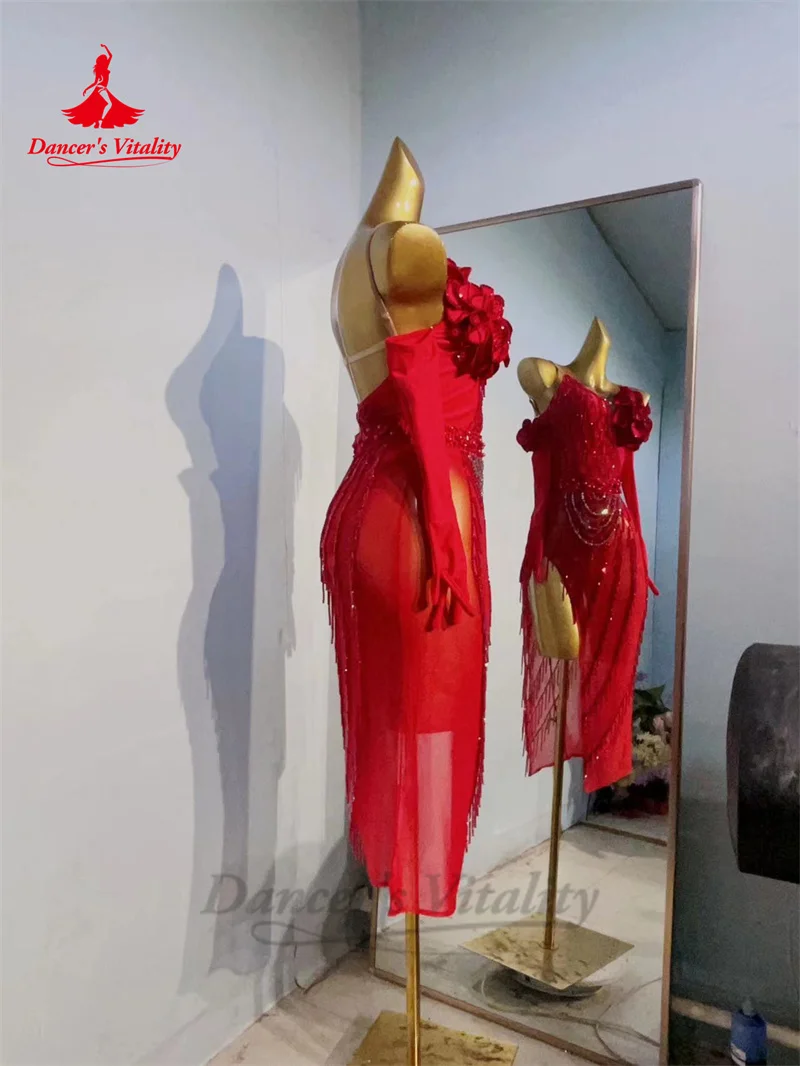 Платье для латиноамериканских танцев взрослых и детей