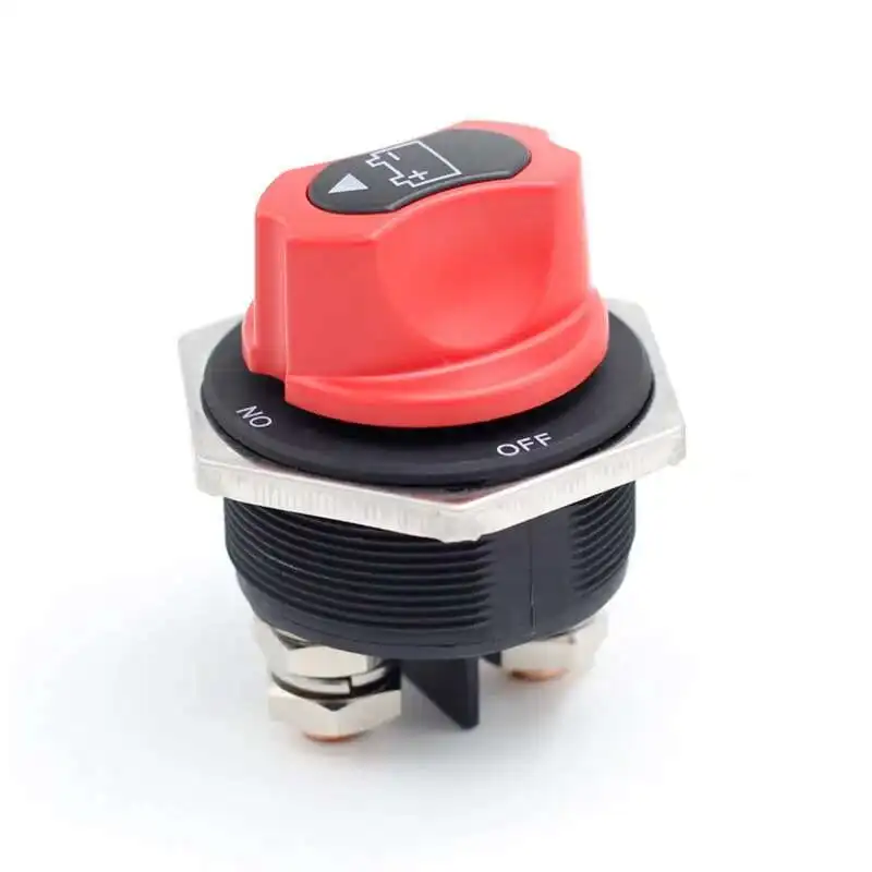 DC 12V 24V 50A 100A 200A 300A Морская лодка Автомобиль RV Разъединительный изолятор Отключение Выключение Выключатель аккумулятора