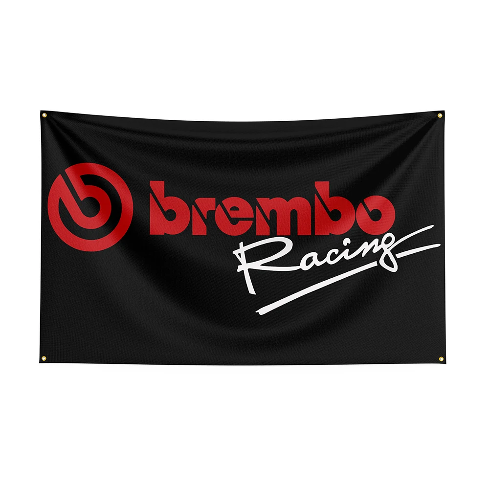 

3x5 Brembos Flag Polyester Printed Car Parts Banner For Decor 1