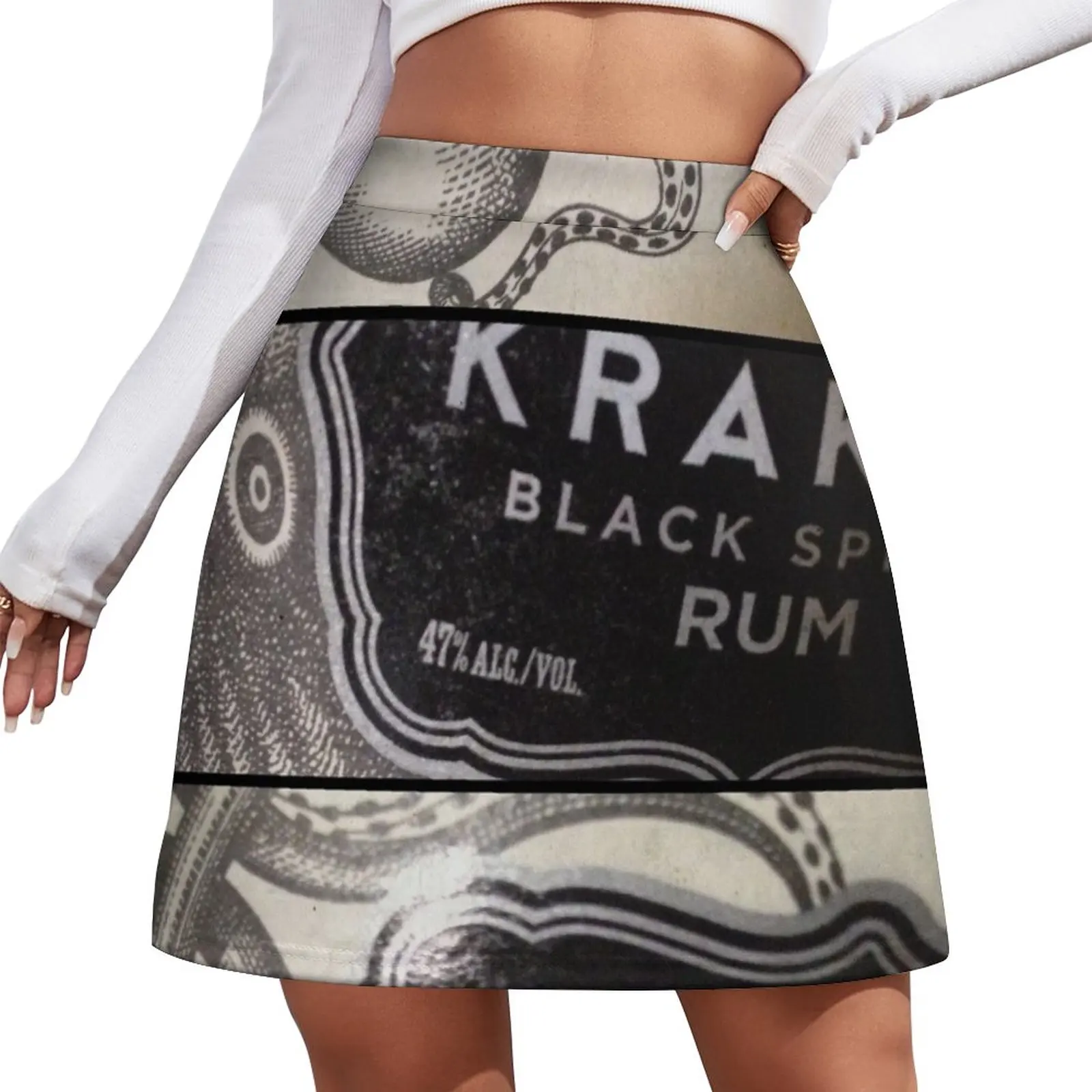 Мини-юбка Kraken вечерние платья юбки для женщин одежда в Корейском стиле 2023