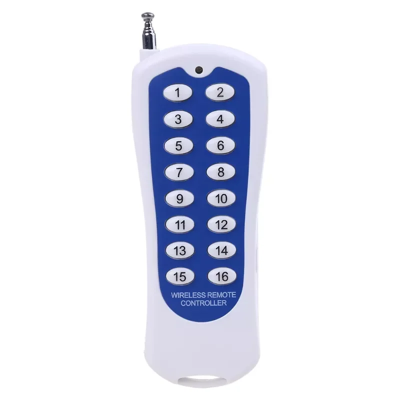 

DC12V 16CH RF Wireless Remote Control 16 Keys Wireless Transmitter for Electronic Door Alarm