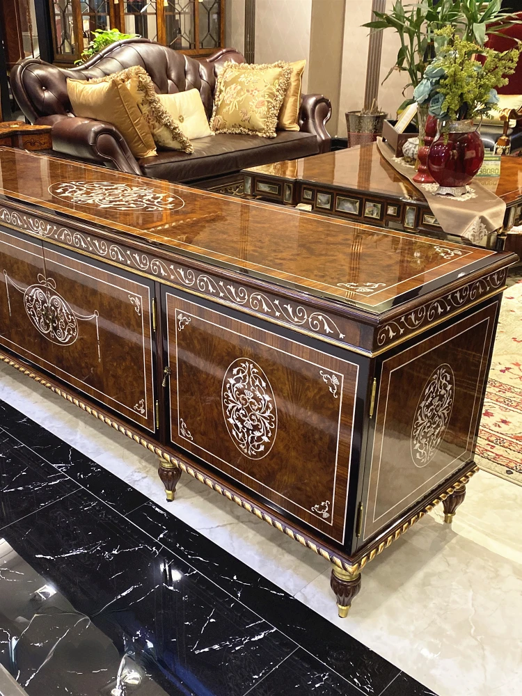 Шкафчик для телевизора шкафчик кино и телевидения британский классический