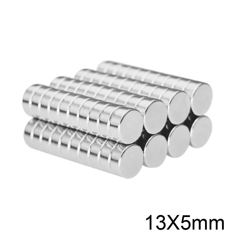 

10/20/50/200PCS 13x5 mm Neodymium Strong Magnets 13mmx5mm Permanent Round Magnet 13x5mm Powerful Magnetic Magnets Disc 13*5 mm