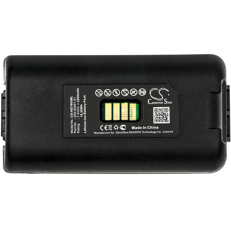 

Cameron Sino 2200mAh Battery For Handheld Dolphin 7900 9500 9550 9900 LXE MX6 Reed S86 Southern S730 200002586 200-00591-01