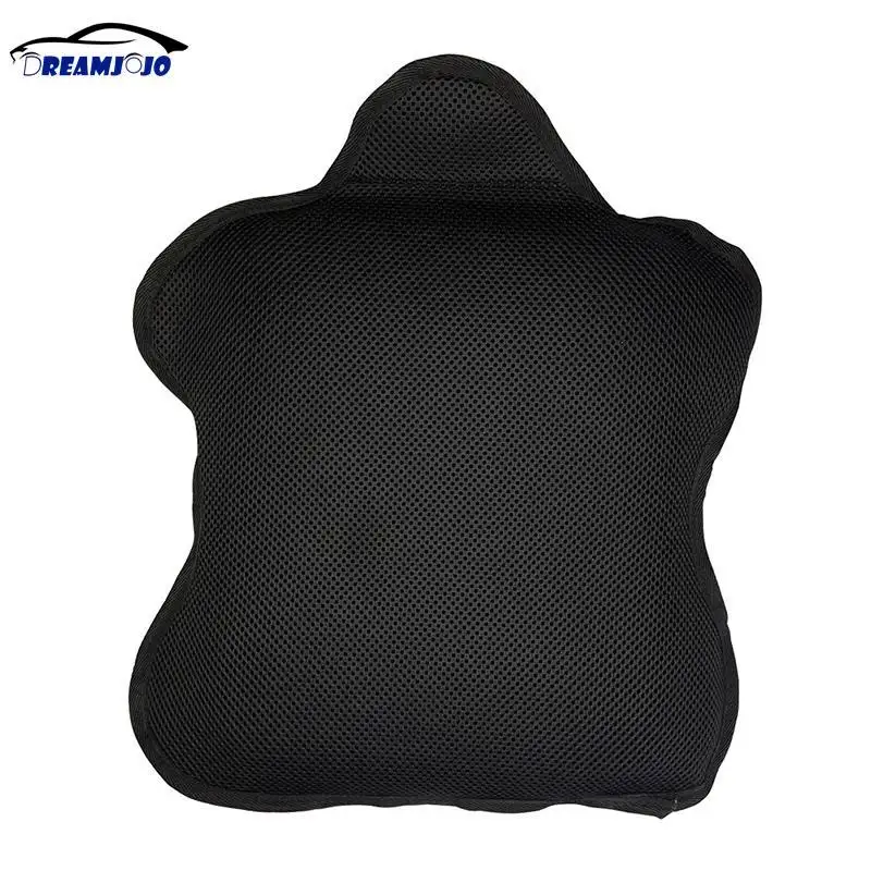 

Motorcycle Gel Seat Cushion Breathable Heat Insulation Air Pad Cover Anti Slip Sunscreen Seat Cover Absorption accessori moto