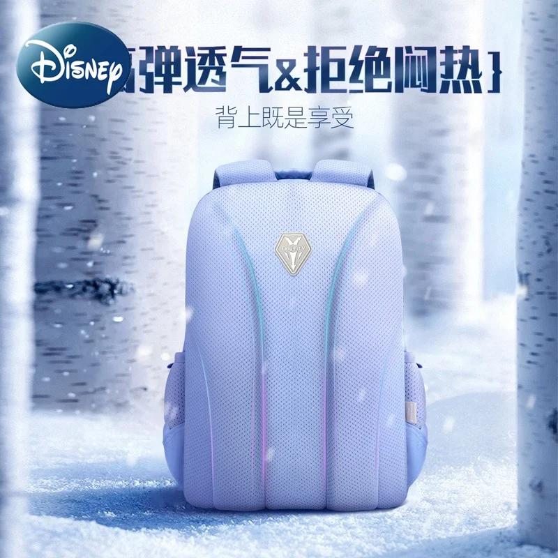 Disney Authentic Children's School Bag Frozen Large-capacity Breathable 3-6 Grade Primary School Students Backpack Backpack