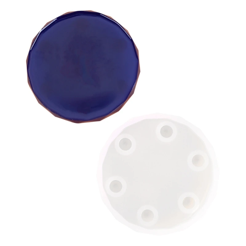 

Силиконовая форма для подсвечника 270F, базовая основа для украшения подсвечников «сделай сам»