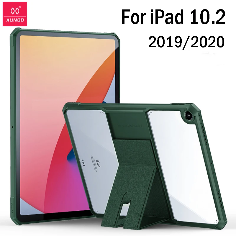 

For iPad 10.2 Case Xundd Luxury Airbag Tablet Case Holdheld Typing Mode Light Tablets Cover for iPad 10.2 2021 2020