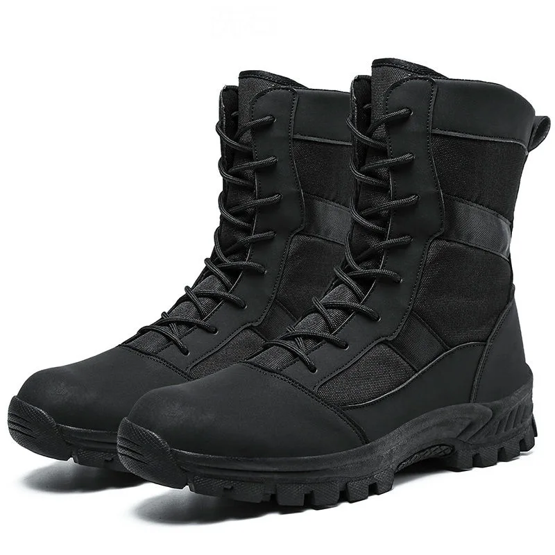  OUTUP Outdoor Riding Shoes Men's Motorcycle Waterproof And Anti-fall Motorcycle Martin Riding Boots Dropshipping 