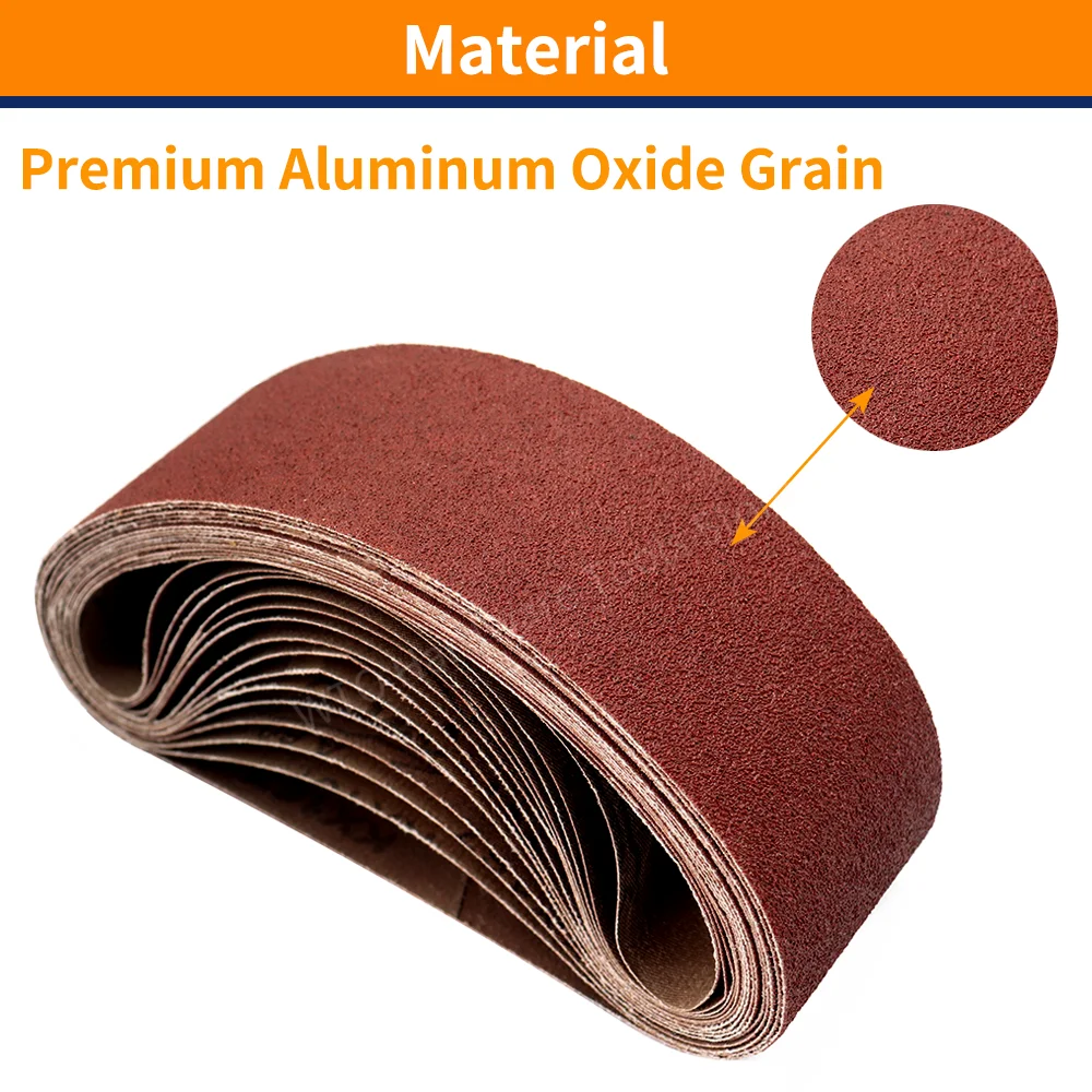 10 шт. 533*75 мм шлифовальные ленты для дерева мягкий металл полировальная наждачная