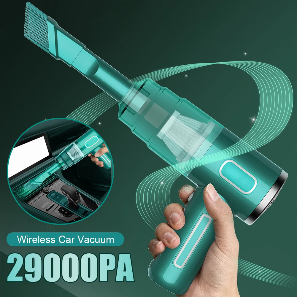 

New 29000Pa Car Wireless Vacuum Cleaner Cordless Handheld Auto Vacuum Home & Car Dual Use Mini Vacuum Cleaner Vacuum Cleaner