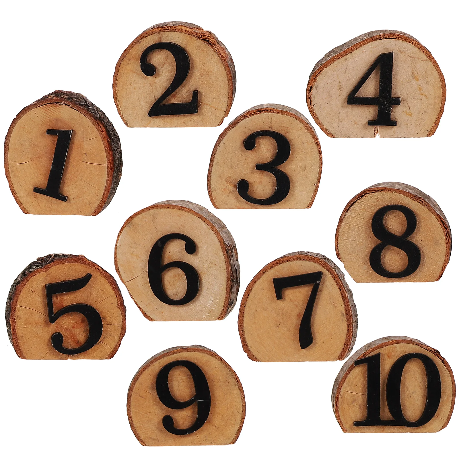 

Number Seat Wedding Birthday Table Numbers Wooden Reception Restaurant Centerpieces Decor Seats Signs Crafts