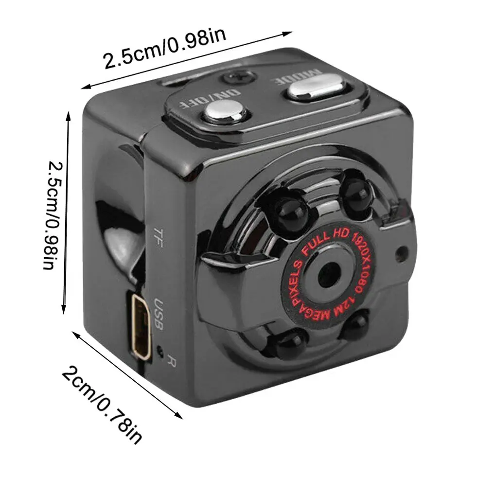 

1080P Sports Camera Night View Motion Detection Rechargeable HD DV Outdoor Sports Recording Camera