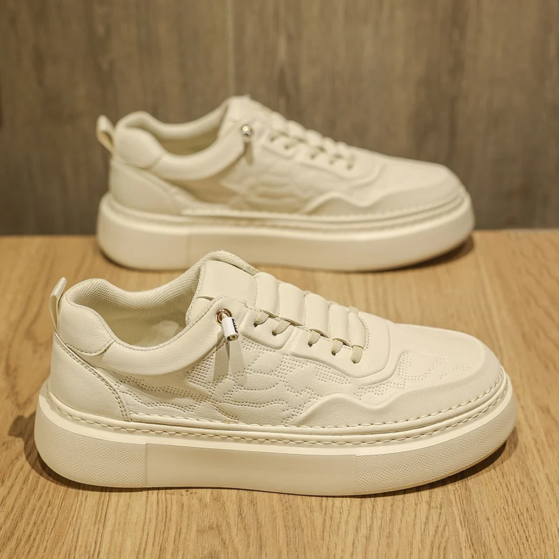 Мужская обувь без шнуровки новинка 2024 зимняя повседневная универсальная