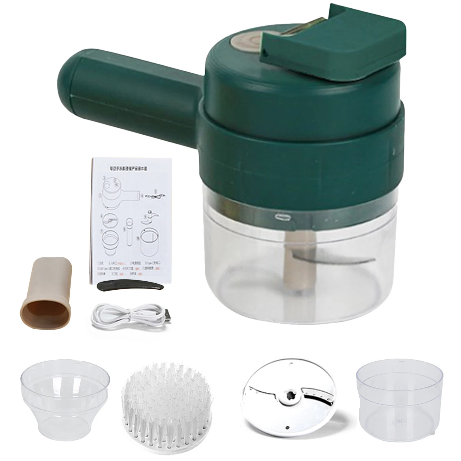 

Portable Vegetable And Food Cutter Manual Garlic Grinder Fruit Chopper Multi-function Meat Grinder Vegetable Cutter Kitchen Tool