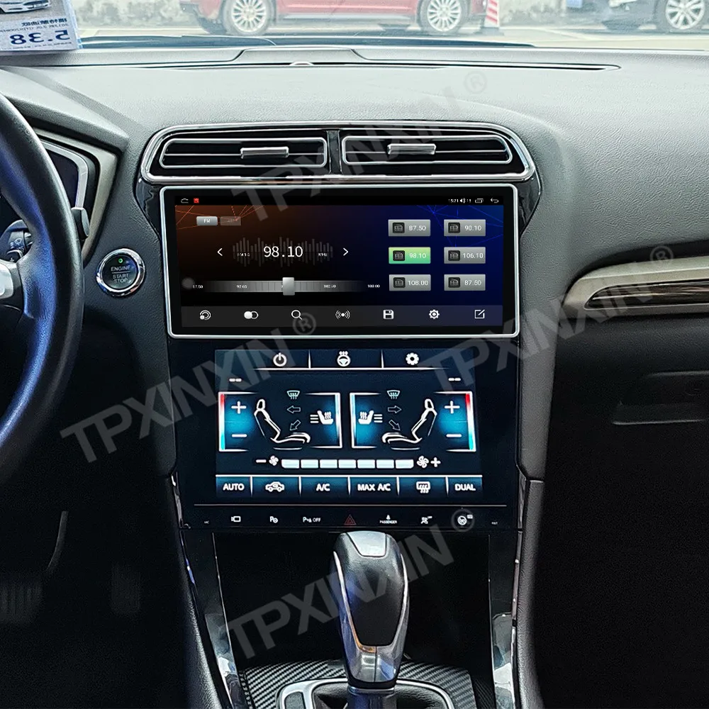 QLED Blue-ray экран для Ford Mondeo 2013-2018 Android 14.0 автомобильный мультимедийный радиоприемник