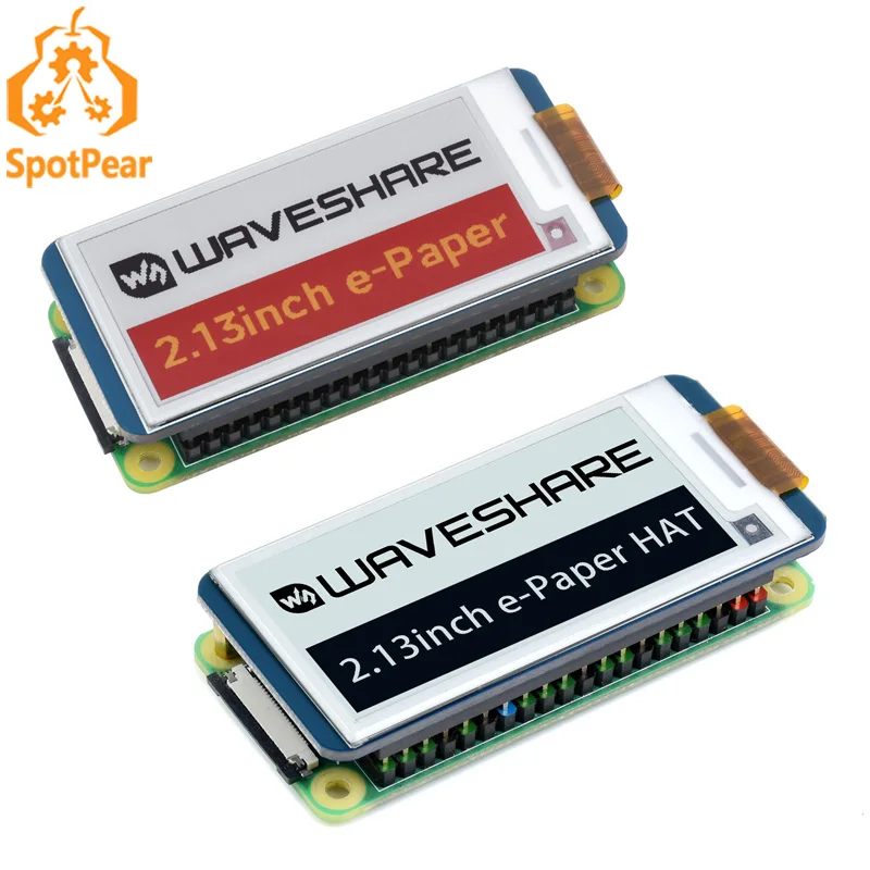 Raspberry Pi 2 13-дюймовый дисплей E-Ink HAT 250x122 SPI интерфейс для Arduino Pi/Jetson Nano