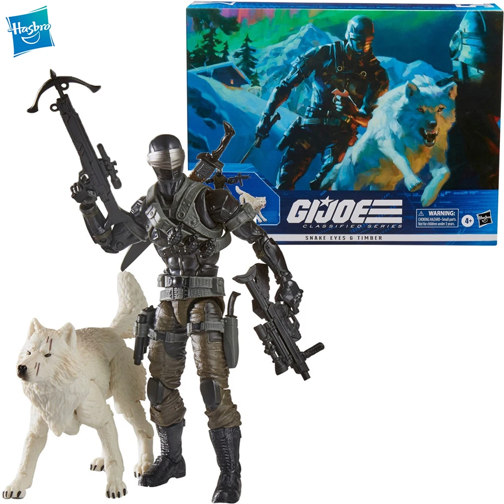 [В наличии] Hasbro G.i. Экшн-фигурки из серии змеиные глаза и древесина 6 дюймов (152 мм)