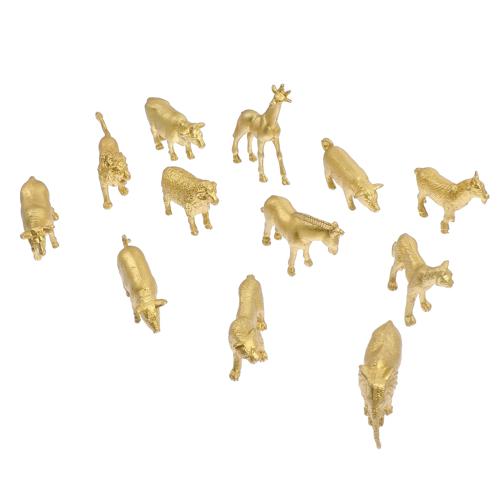 

Mini Animal Model Animals Toy Simulation Figurine Miniatures Cake Decor Ornament Imitation Decorate Plaything Simulated