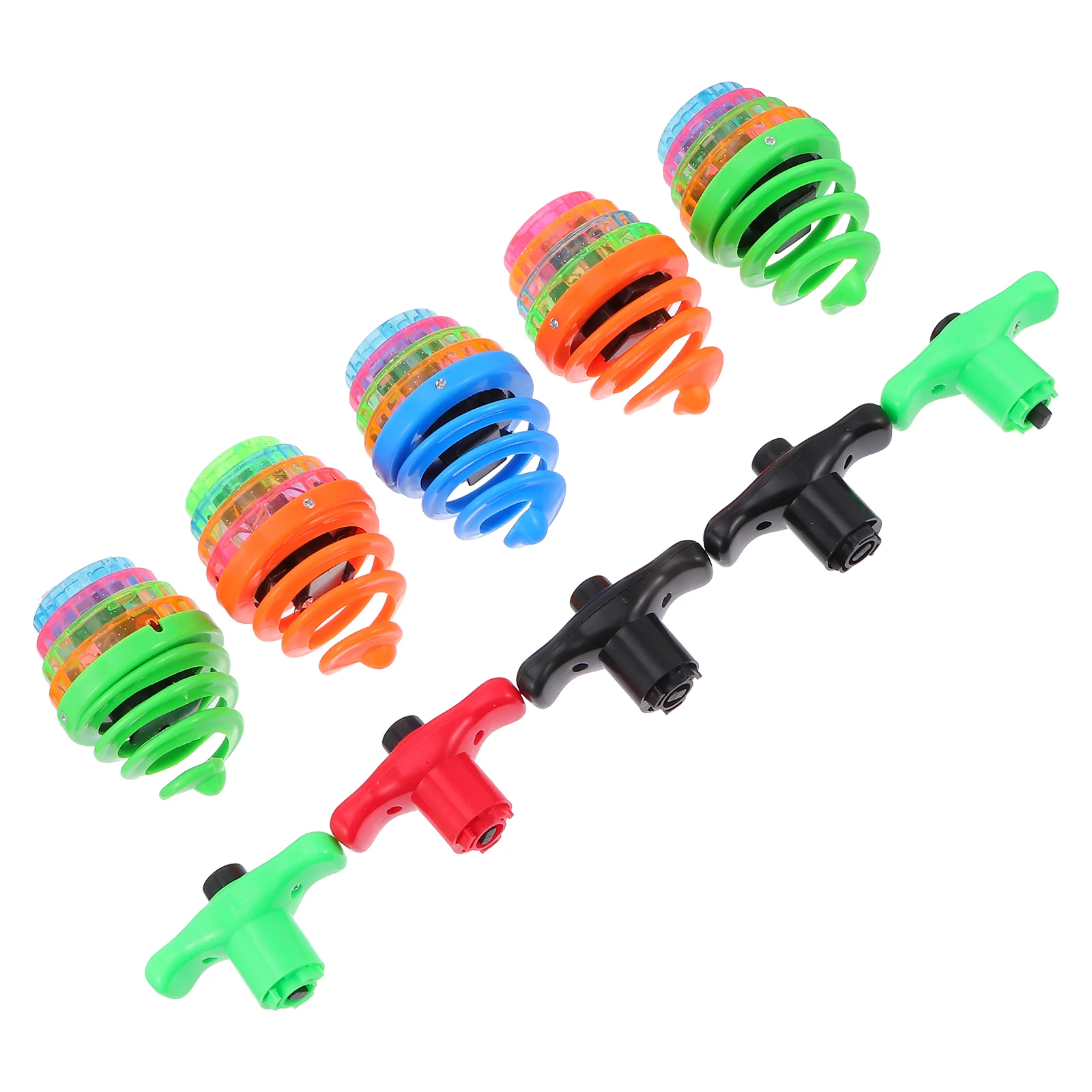 

5Pcs Flashing Gyro Funny Tops Educational for Kids