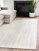 rug white jute rug runner braided handmade modern living area carpet decor rugs rugs for bedroom home living room decor