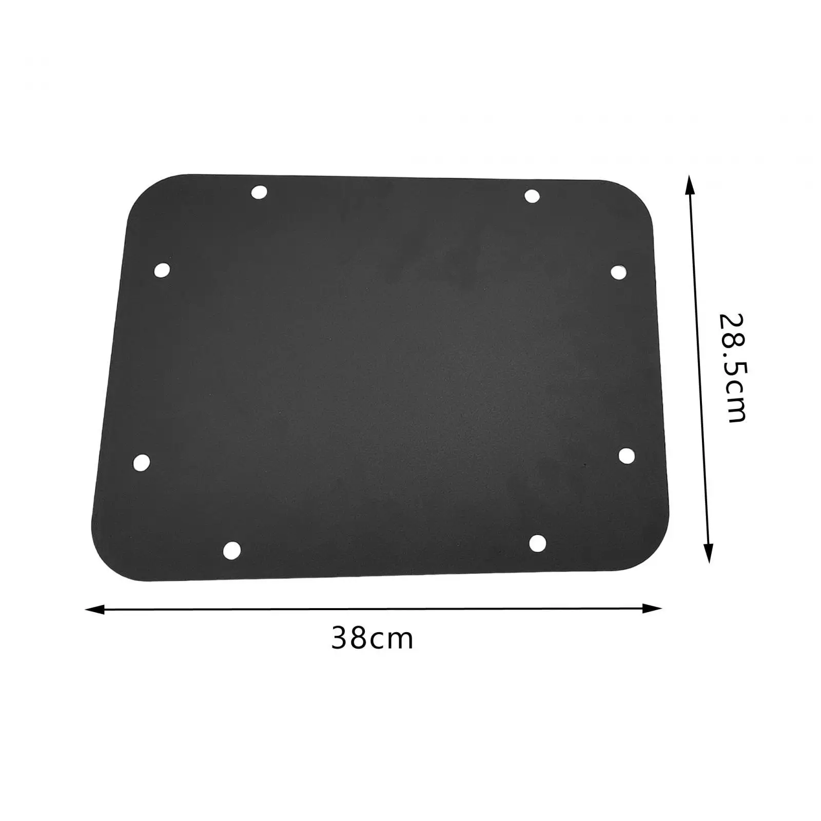 Spare Tire Carrier Delete Filler Plate Tailgate Plug Vent Cover for Jeep Wrangler JK Jku 2007-2017 Super Durability