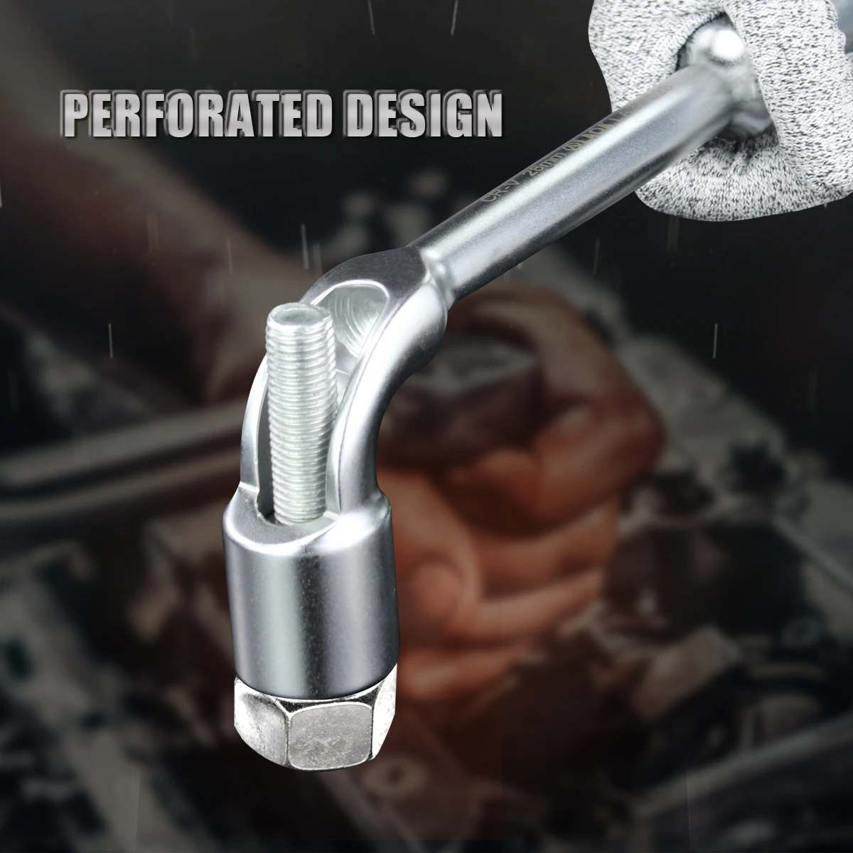 

Cr-V Hex Wrench Multifunction Socket Wrench 7 Style L Shape Vehicle Workshop Repair Tools 15-23MM