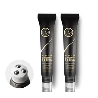 1 pc gentle herbal roll on hair growth serum rolling ball hair loss scalp for all hair roots hair reactive serum roller set
