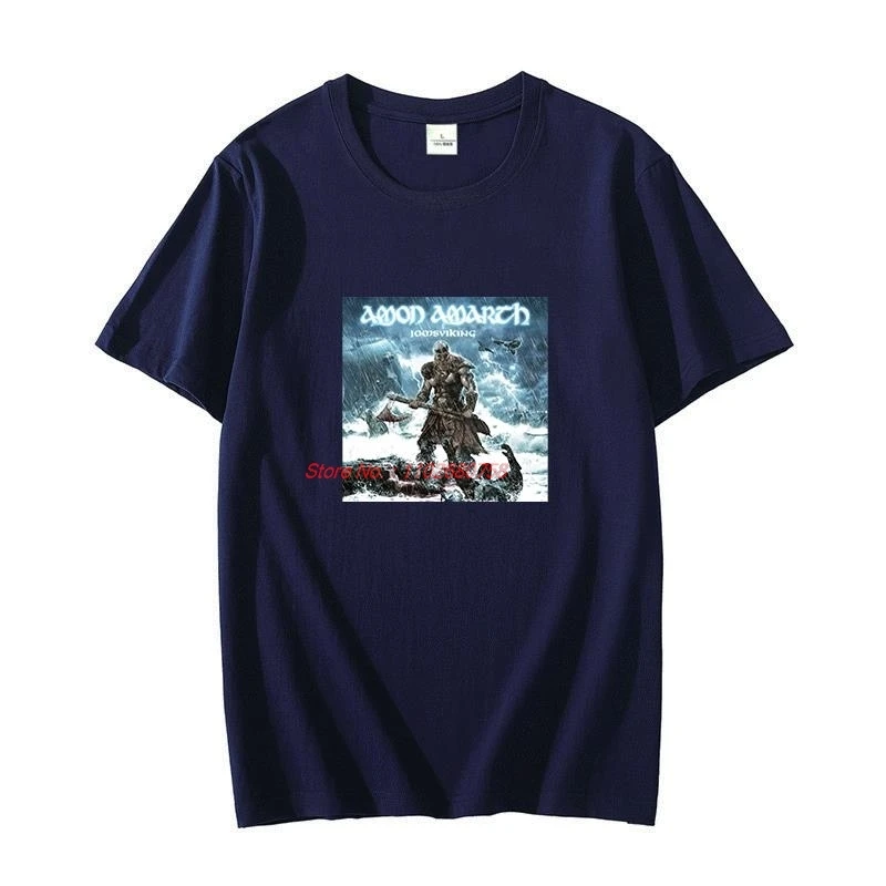 Мужские летние футболки Amon Amarth Jomsviking Children Of Bodom хлопок