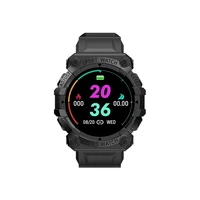 round color screen heart rate blood pressure monitor step music multifunctional smart watch