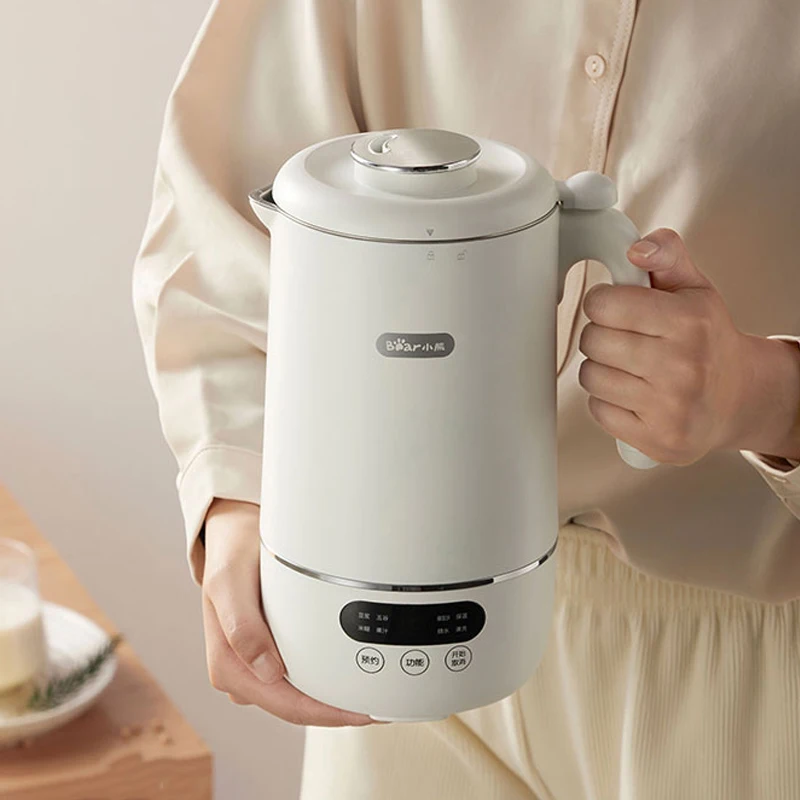 

Self Clean Food Blender 600ML Free Filter Soymilk Machine High Speed Stirring Juicer 12 Hours Pre-set Timing Baby Food Mixer