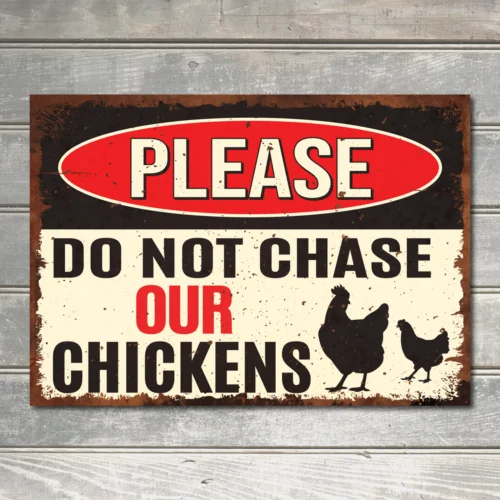 Знак курятника куриная ферма знак петух декоративный металлический налет