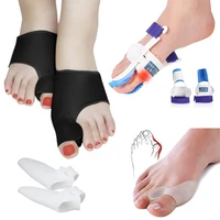 silicone toe separator bunion corrector hallux valgus protector bone thumb finger correction straightener foot care tools