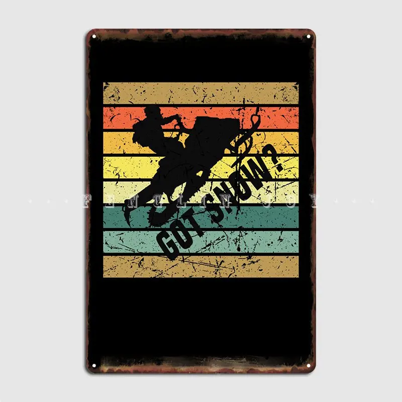 

Snowmobiling Winter Sports Metal Plaque Poster Plaques Bar Cave Wall Mural Custom Tin Sign Poster