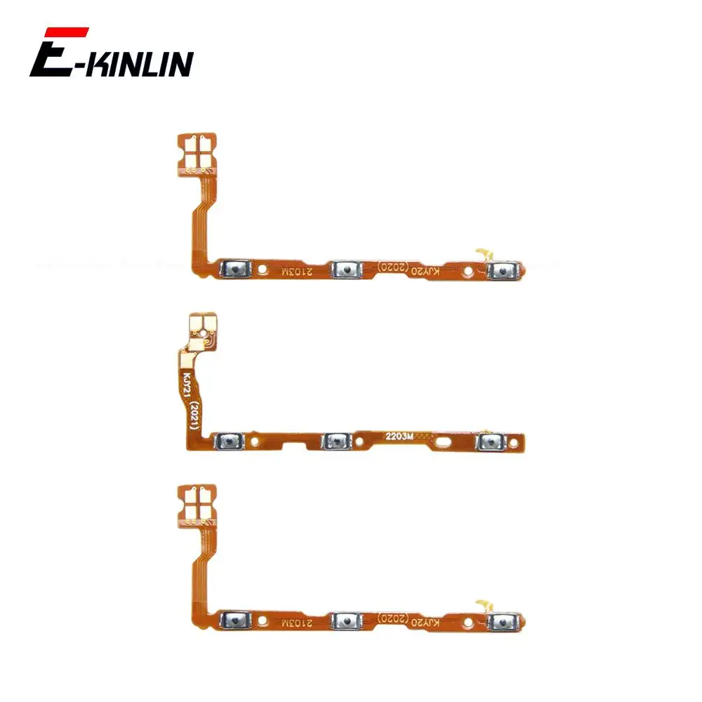 

Switch Power ON OFF Key Mute Silent Volume Button Flex Cable For Vivo Y20 Y20i Y20s G Y21 Y21A Y21e Y21G Y21s Y21T Repair Parts